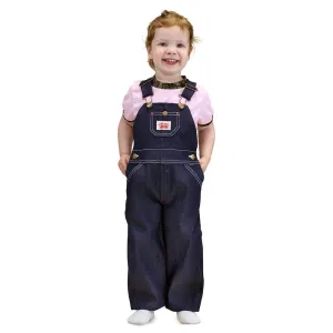 #7 Kid's Blue Denim Bib Overalls