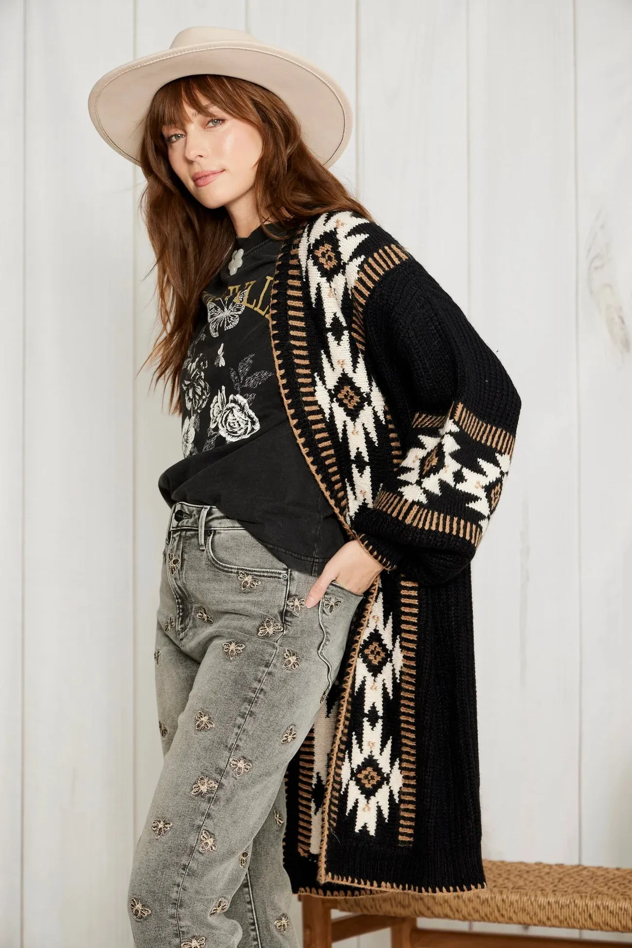 Aztec Midi Cardi