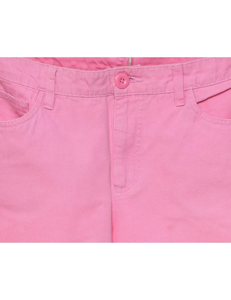 Bill Blass Cropped Pink Chinos - W29 L19