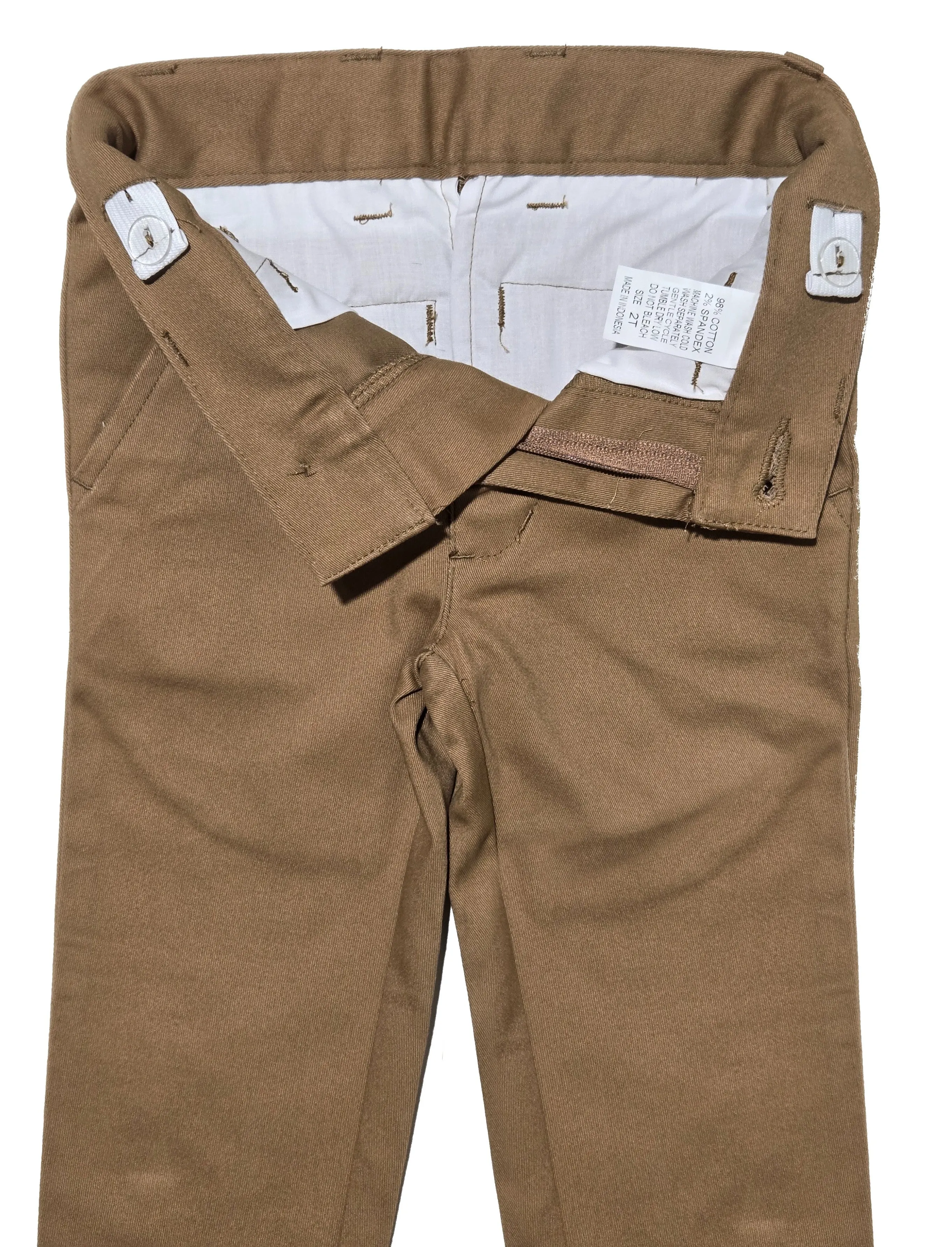 Boys' Slim Stretch Chino Pants for Toddlers, Kids & Big Boys