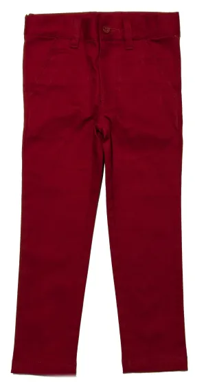 Boys' Slim Stretch Chino Pants for Toddlers, Kids & Big Boys