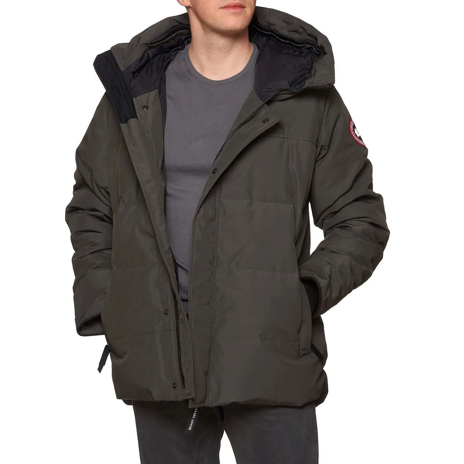 CANADA GOOSE MacMillan 2080M Graphite Down Parka Jacket Coat