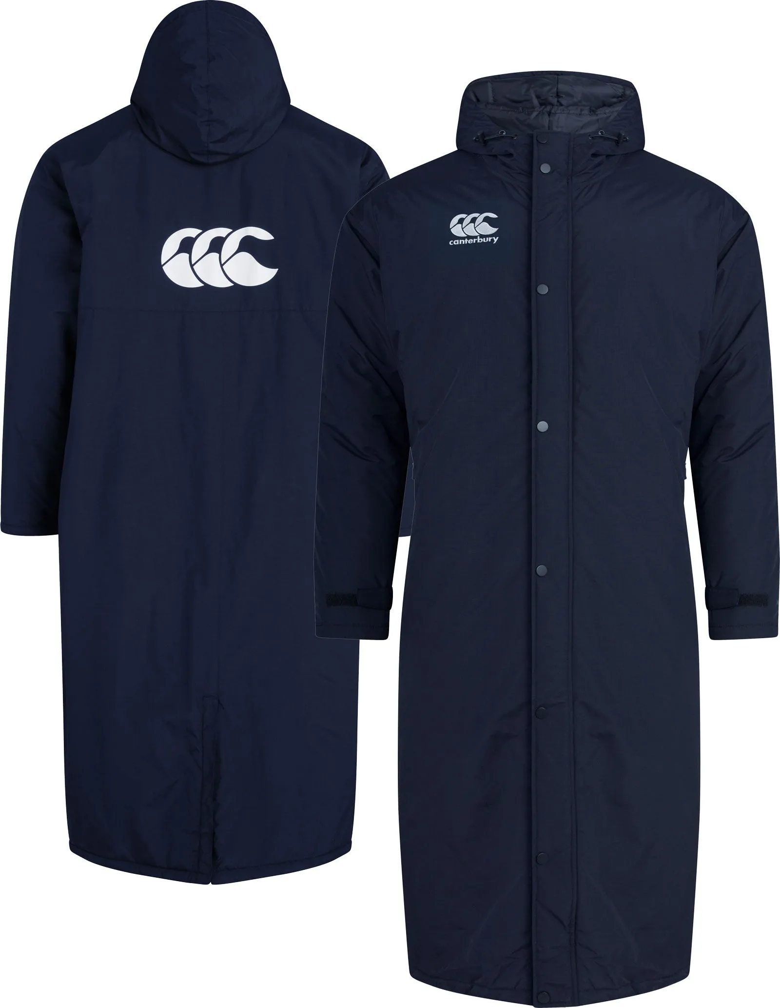 Canterbury Adult Long Full Zip Weather Resistant Insulated Sub Coat {CCC-QA005753}