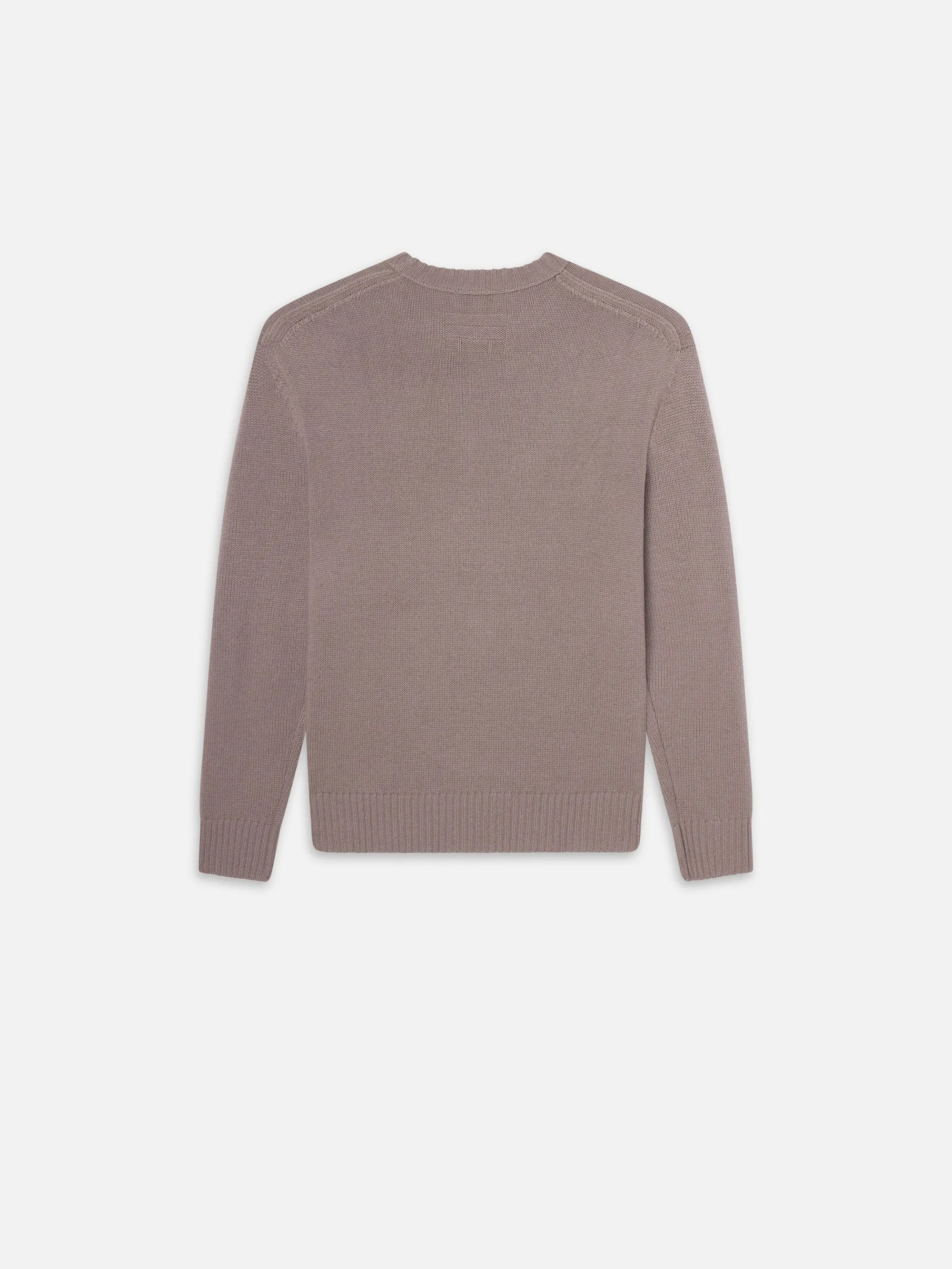 Cashmere Crewneck Sweater -- Soft Lavender