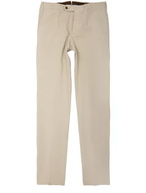 Cotton Chino Trouser-Beige