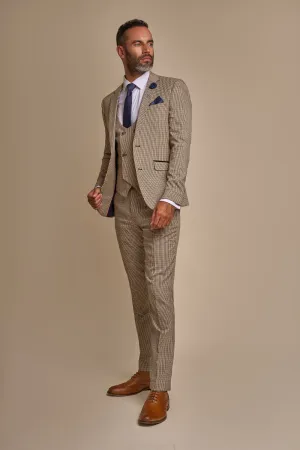 Elwood Houndstooth Three Piece Suit