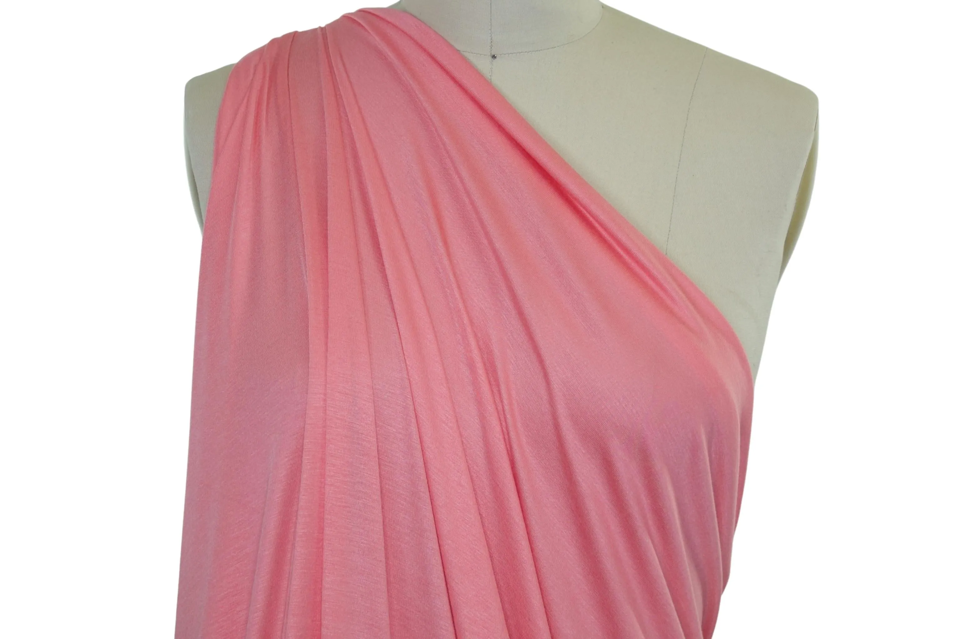 Extra Wide, Super Soft Rayon Jersey - Conch Shell