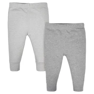 Gerber® 2-Pack Baby Neutral Grey Pants