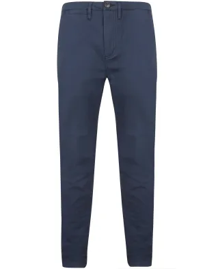 Horizon Cotton Twill Chinos in Mood Indigo - Tokyo Laundry