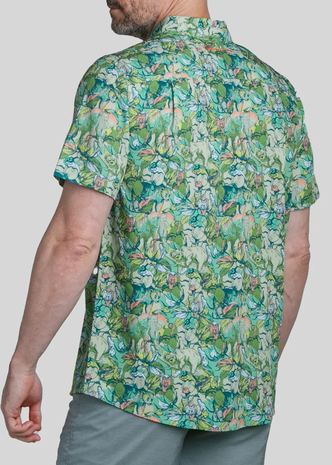 It's Like A Jungle Men's Button Down