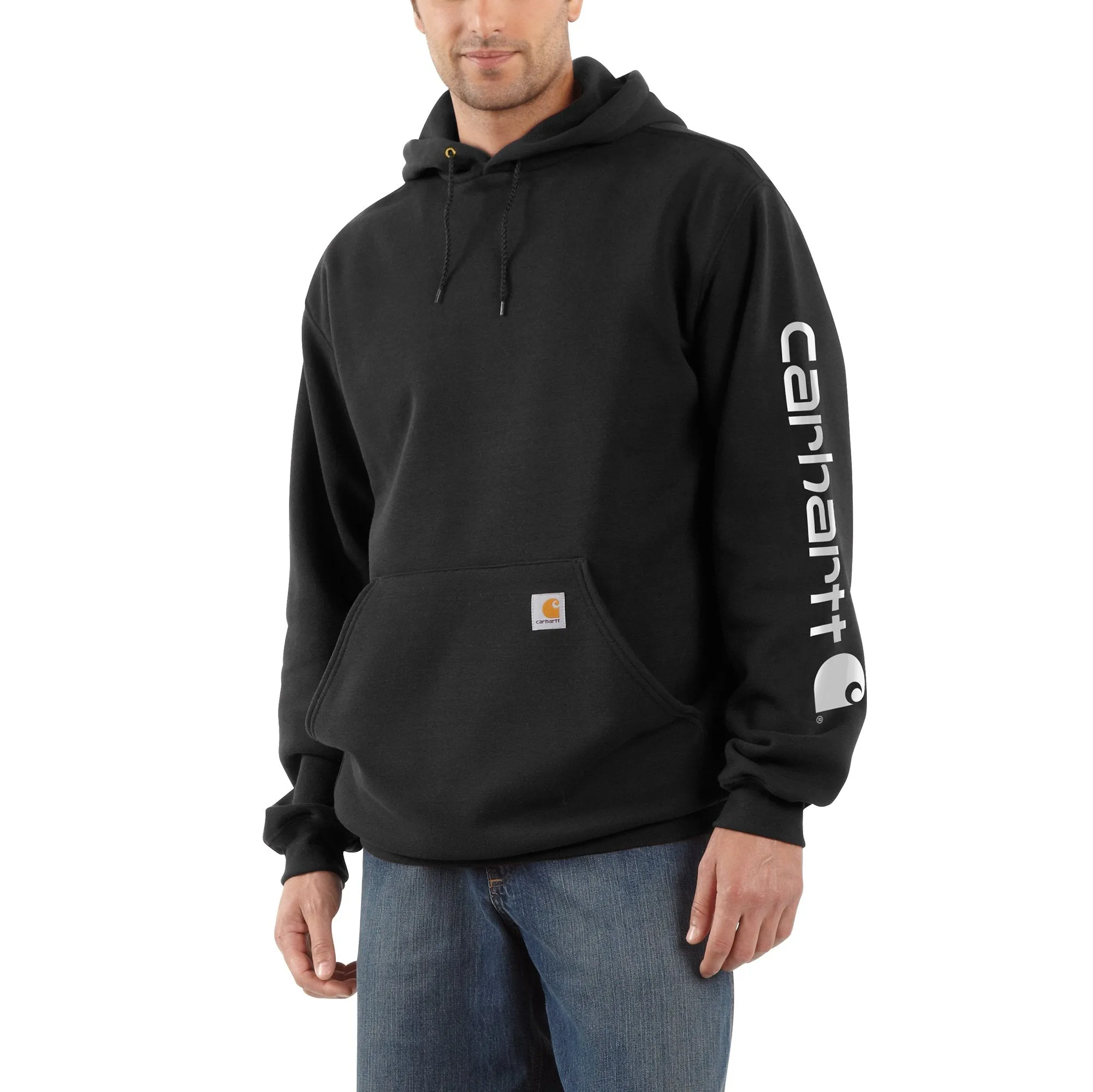 K288 - MIDWEIGHT SIGNATURE SLEEVE HOODED SWEATSHIRT