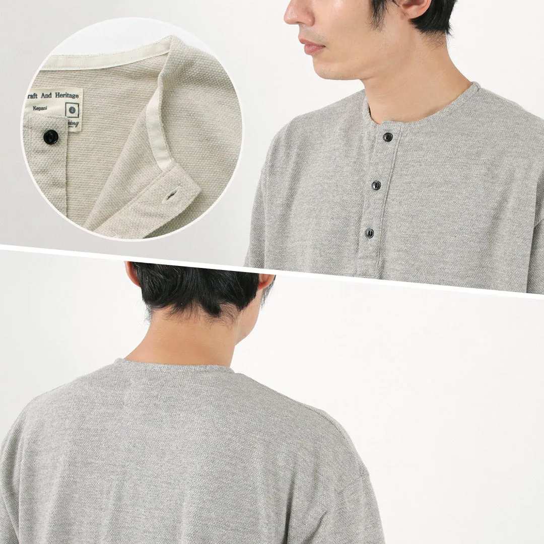 KEPANI / Canoco Henry Neck T-shirt