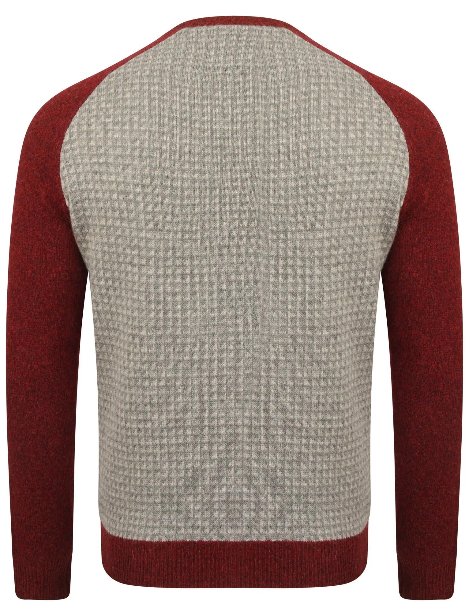 Le Shark Jepson red lambswool jumper