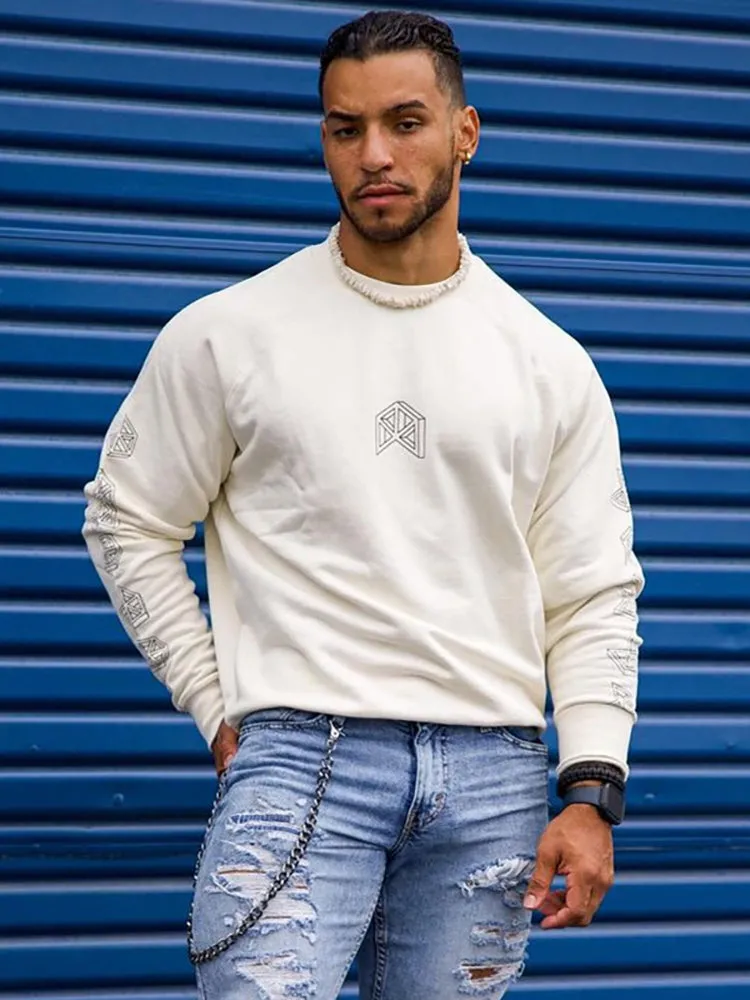 Men'S Crew Neck Loose Hoodies