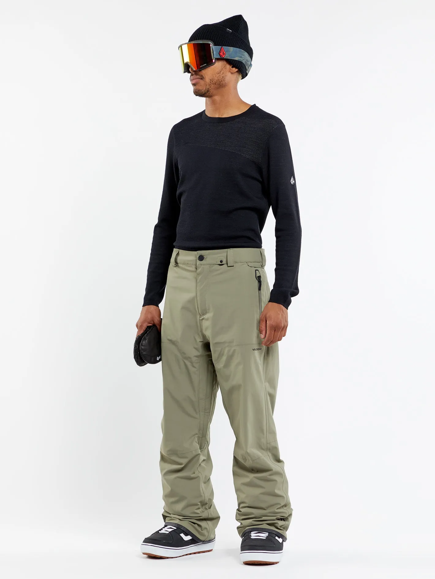 Mens L Gore-Tex Pants - Military