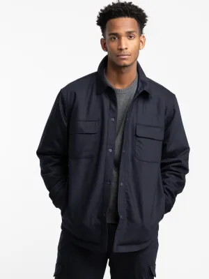 Navy Breeze Overshirt