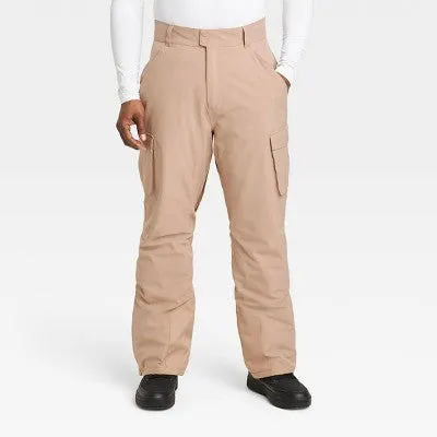 New - All In Motion Men's Relaxed Snow Pants Fit Full Windproof Pants Sport