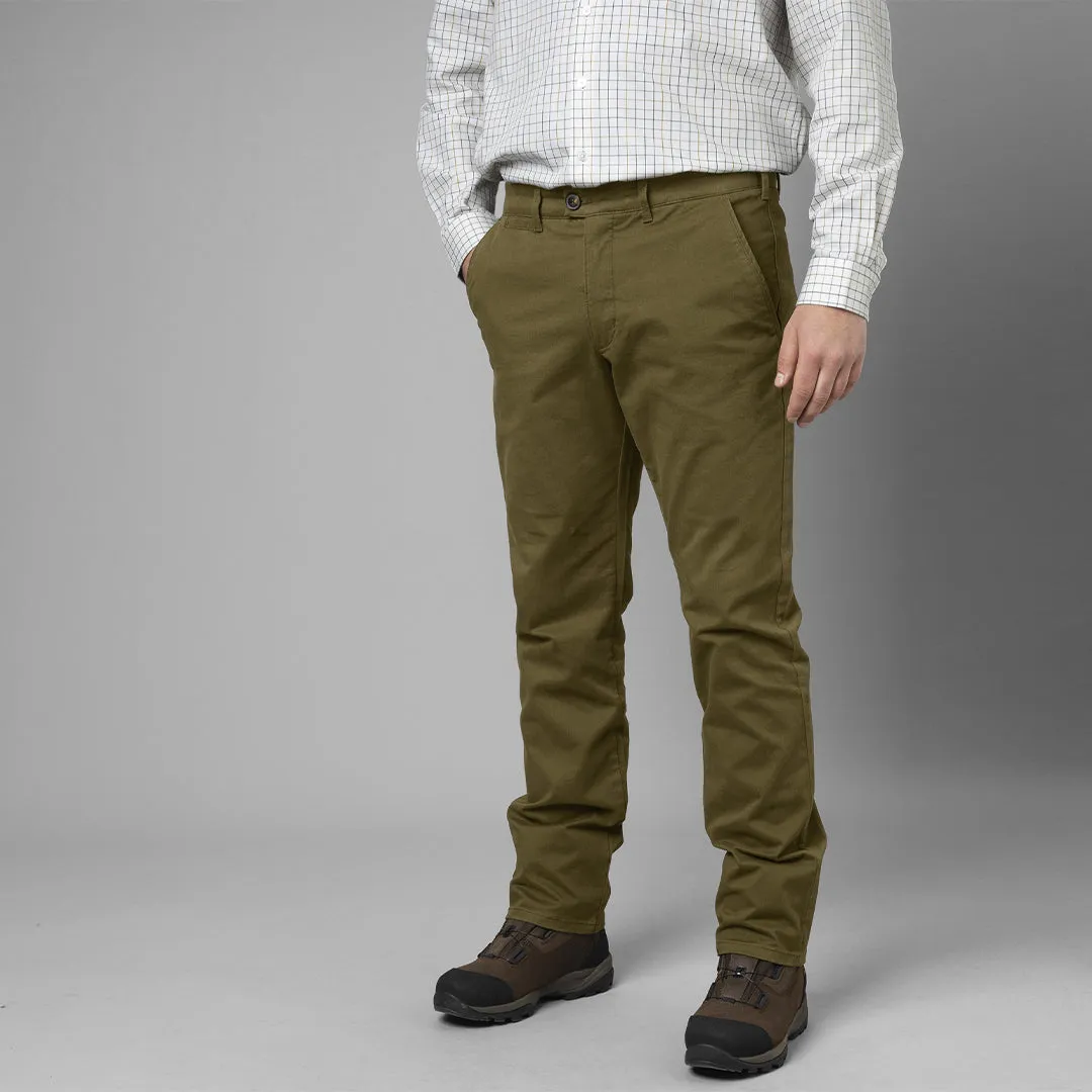 Norberg Chinos - Beech Green by Harkila