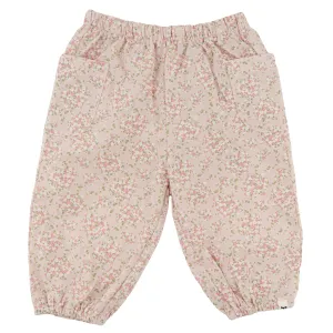 oh baby! Baby Pocket Pant - Forget-Me-Nots - Pale Pink