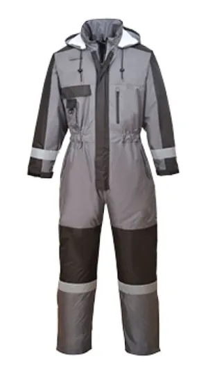 Padded waterproof Winter one piece overall Coverall boiler suit - portwest S585