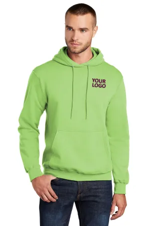 Port & Company Core Fleece Custom Hoodies, Lime