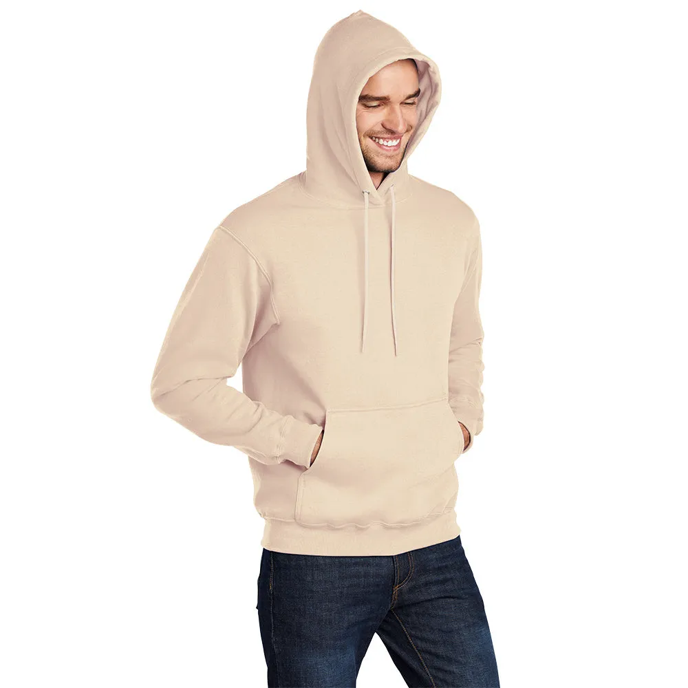 Port & Company® Core Fleece Pullover Hooded Sweatshirt - Creme