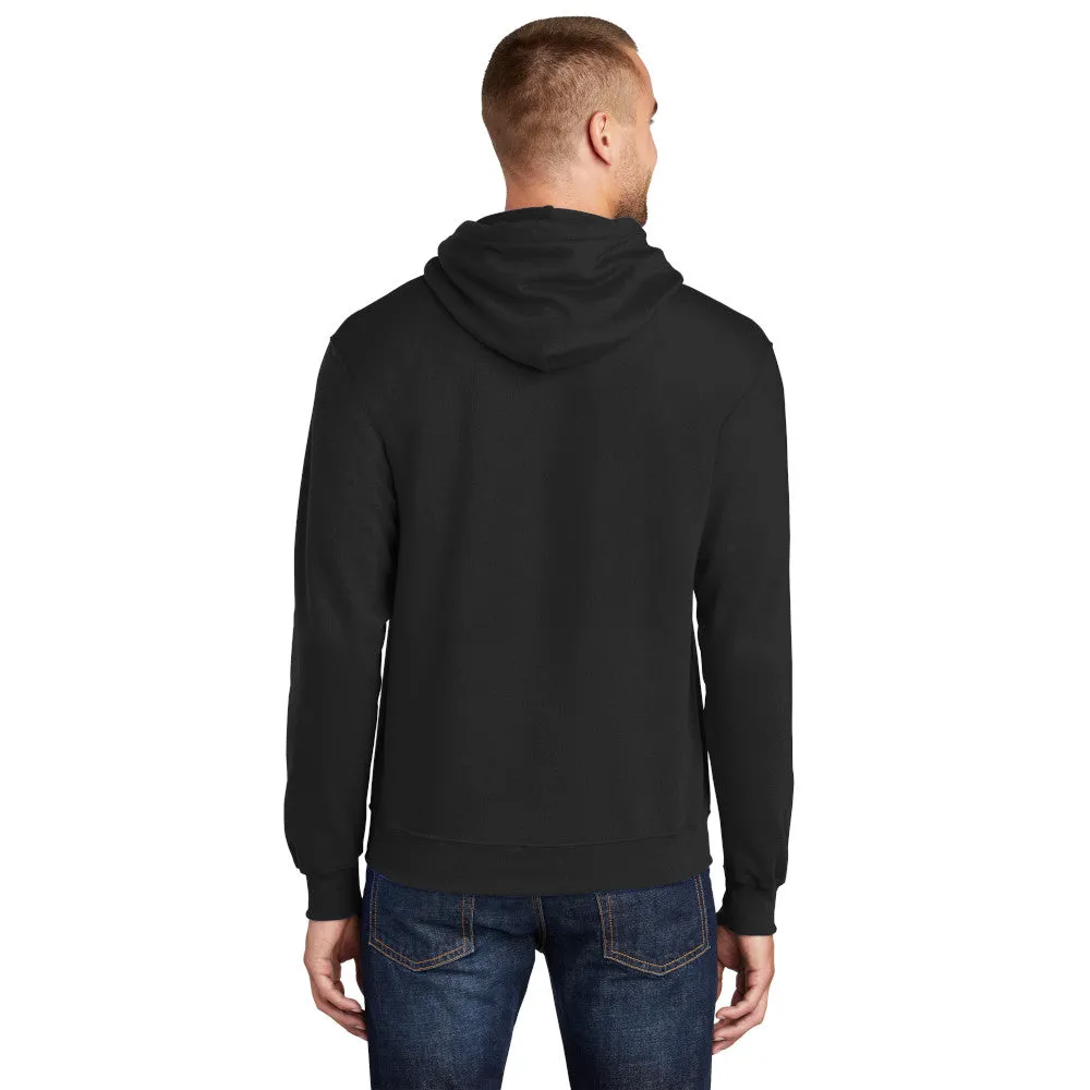 Port & Company® Core Fleece Pullover Hooded Sweatshirt - Jet Black