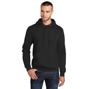 Port & Company® Core Fleece Pullover Hooded Sweatshirt - Jet Black