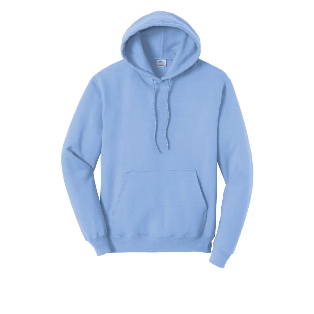 Port & Company® Core Fleece Pullover Hooded Sweatshirt - Light Blue