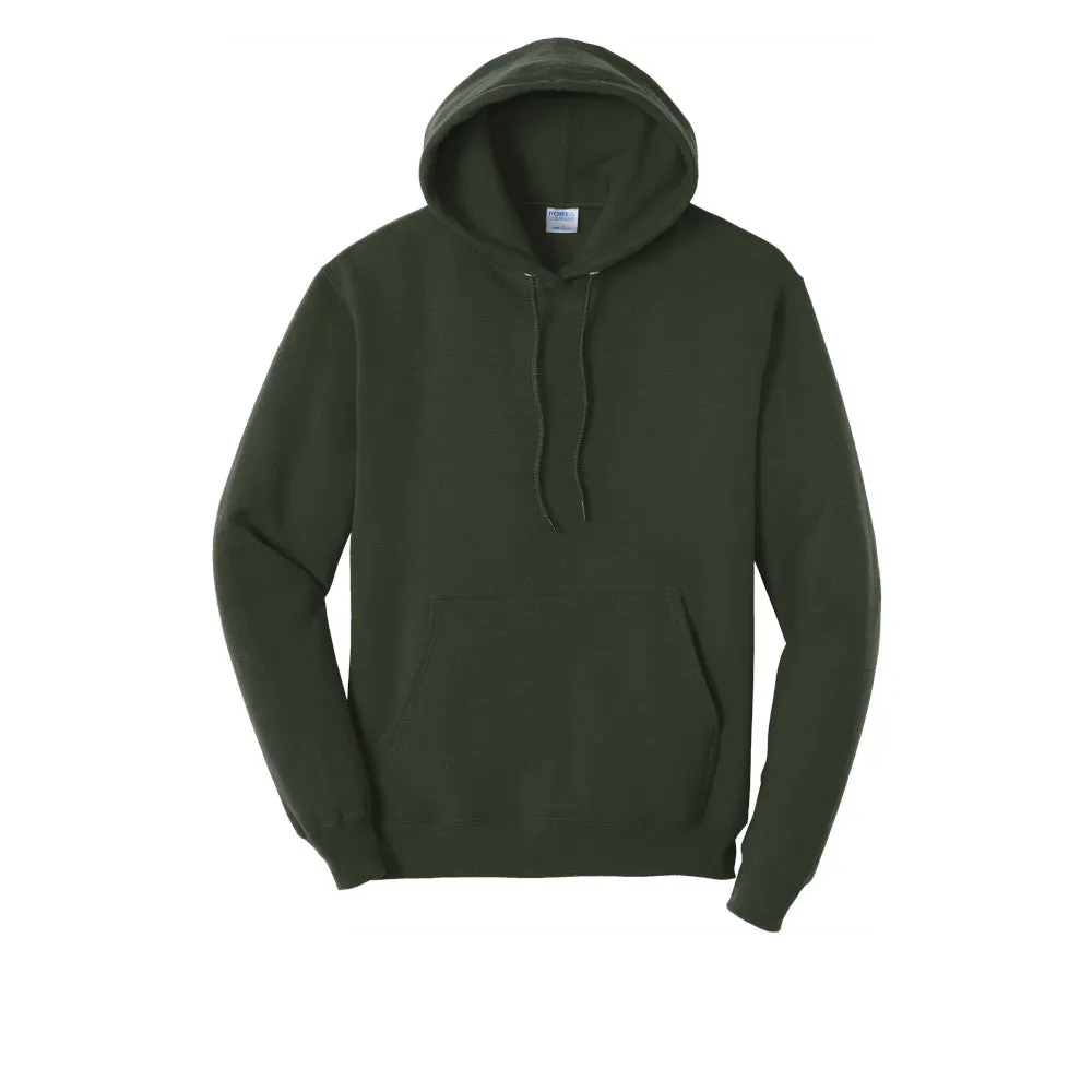 Port & Company® Core Fleece Pullover Hooded Sweatshirt - Olive