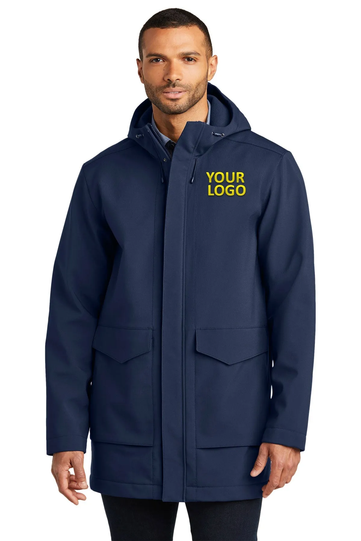 Port Authority Collective Outer Soft Shell Customized Parkas, River Blue Navy