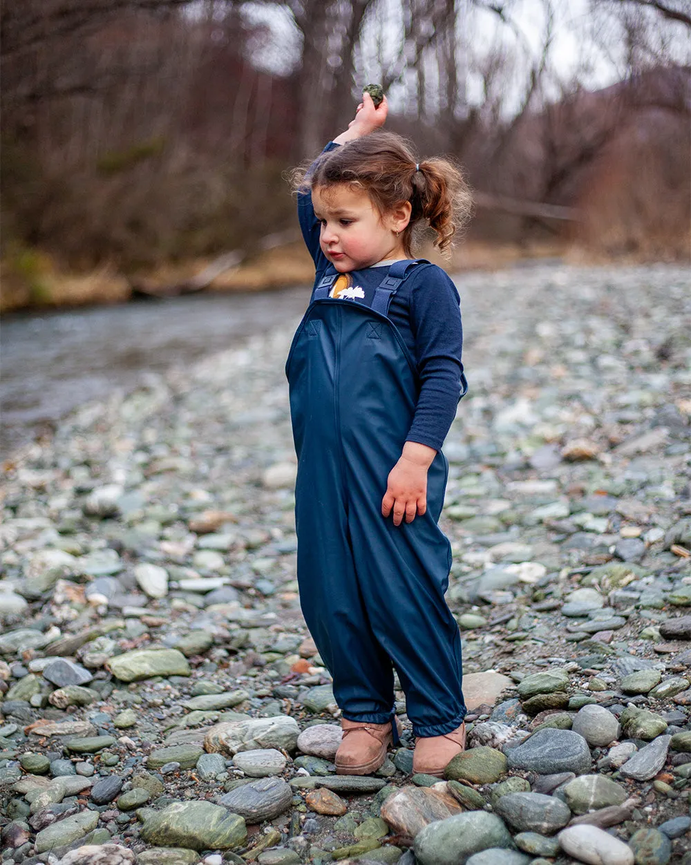 Puddle Suit in Navy