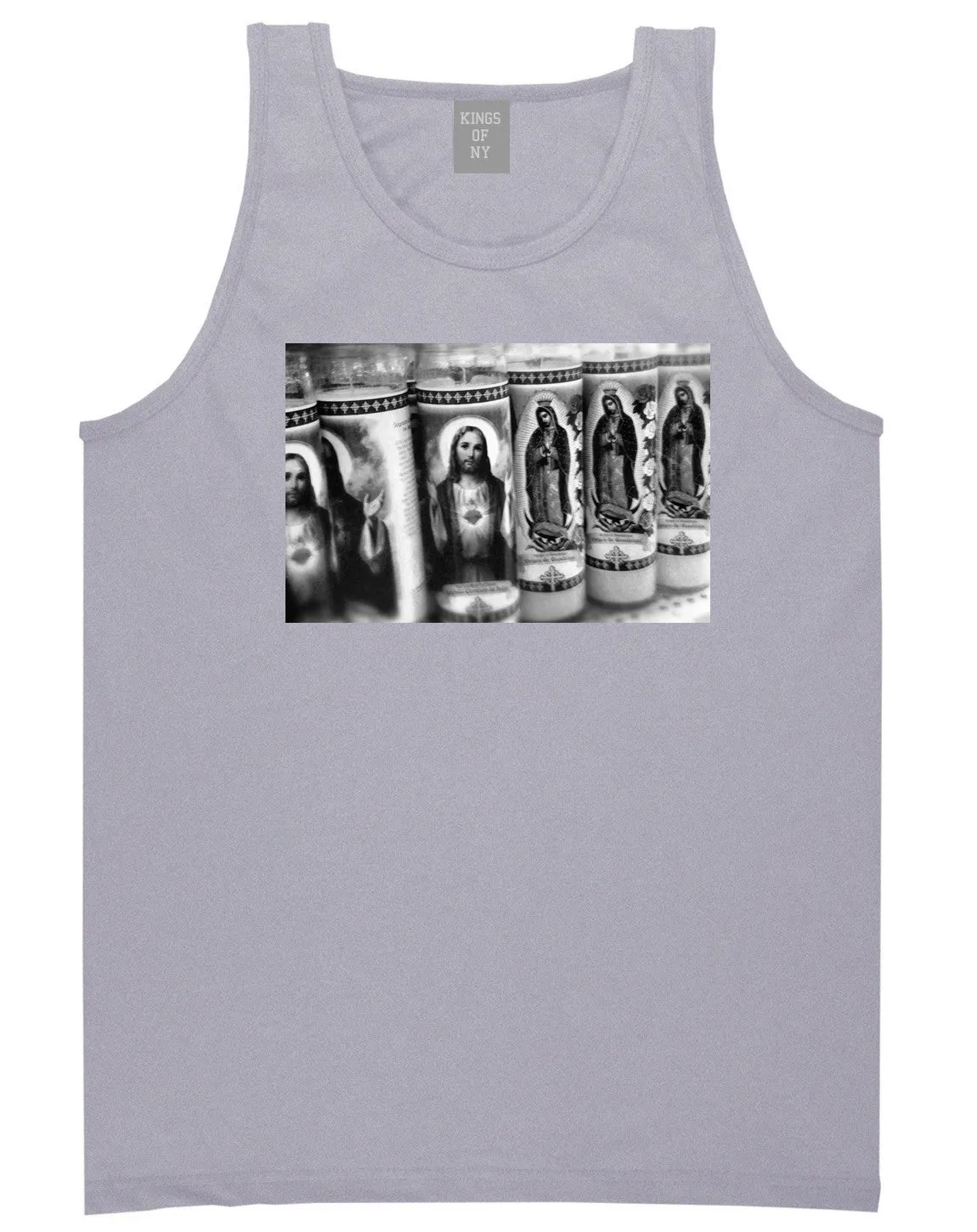 Religious Candles Photography by John Ramos Tank Top