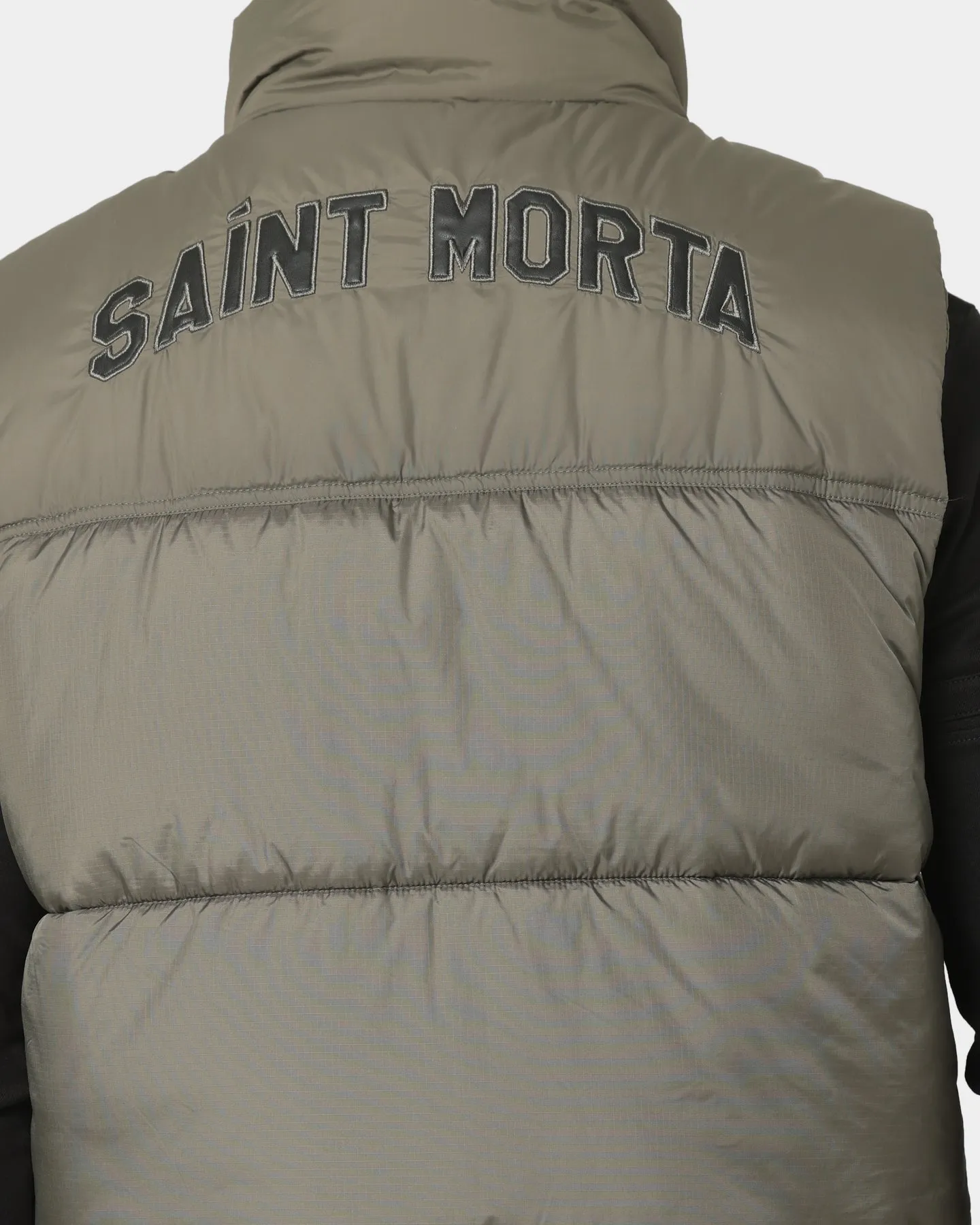 Saint Morta Kingdom Puffer Vest Army Green