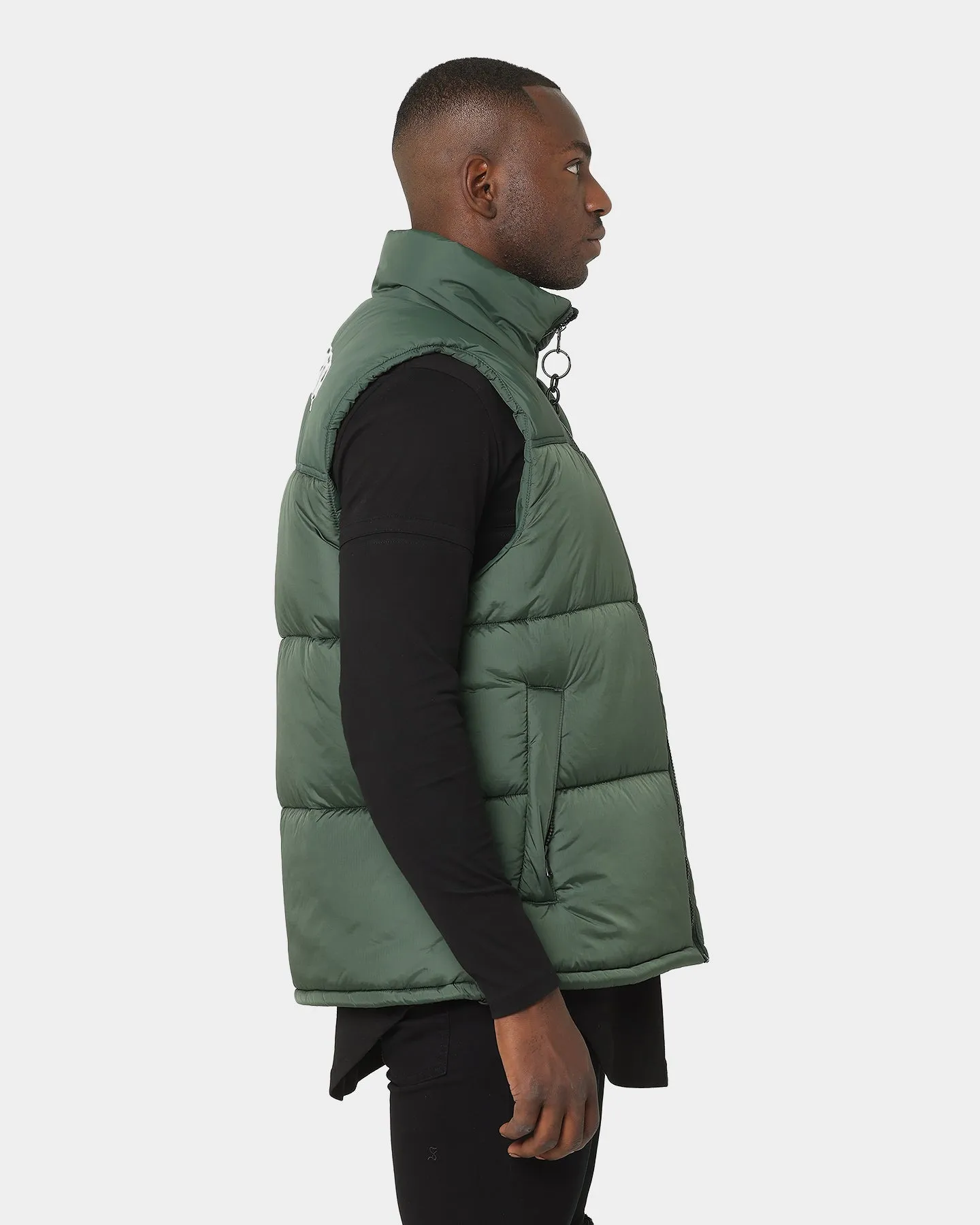 Saint Morta Kingdom Puffer Vest Dark Green