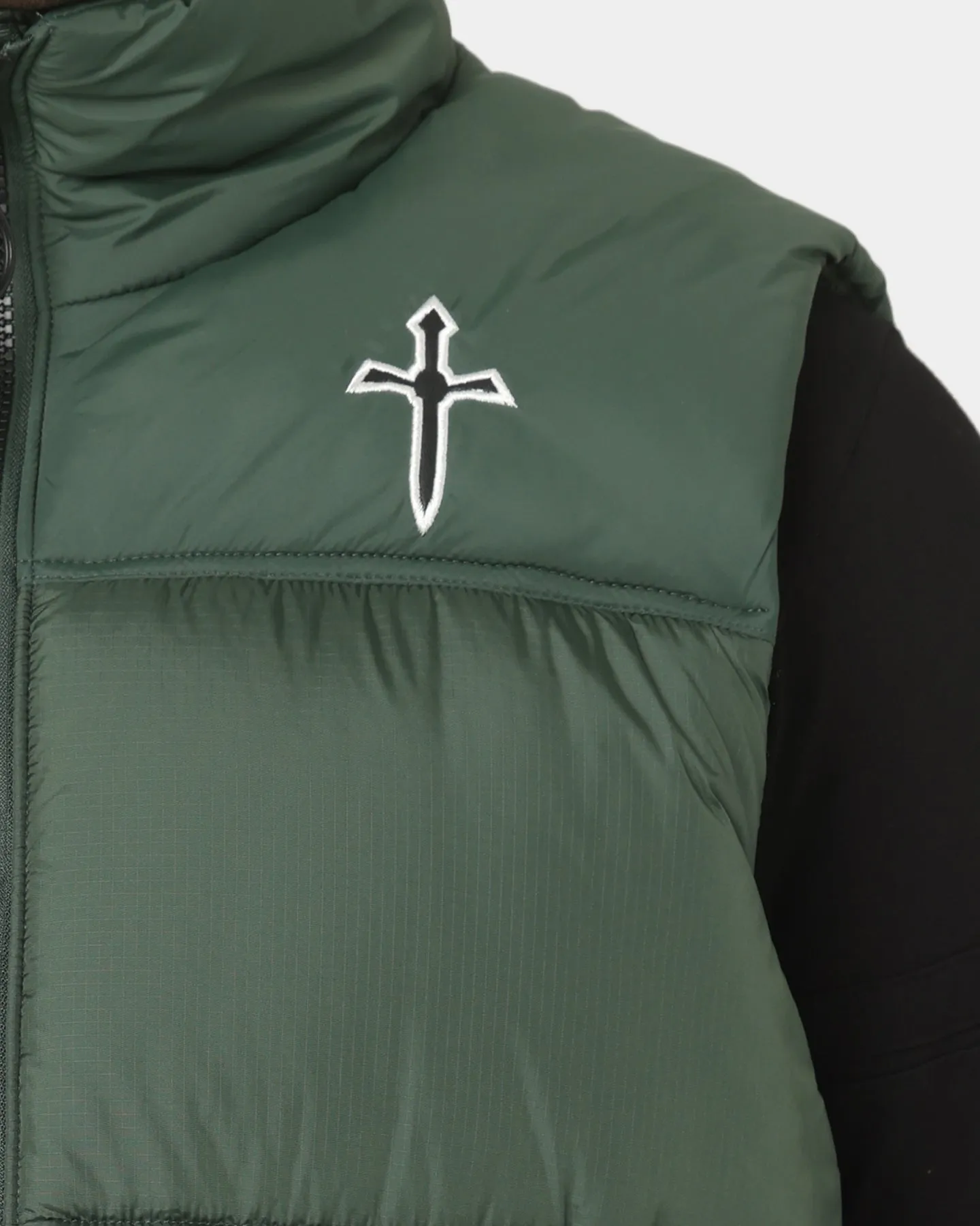 Saint Morta Kingdom Puffer Vest Dark Green