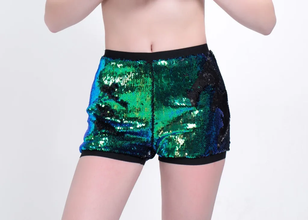 Sequined Shorts