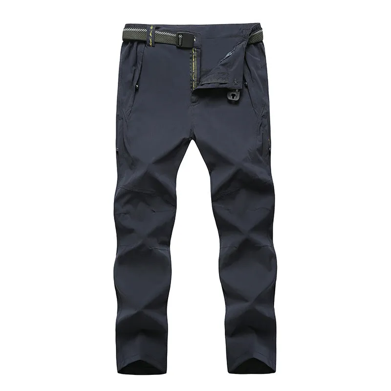 Spring And Summer Outdoor Wear-resistant Men's Sunscreen Tactical Pants Stretch Quick-drying Pants