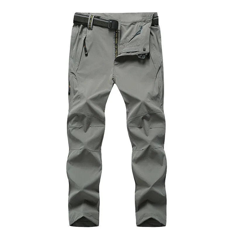 Spring And Summer Outdoor Wear-resistant Men's Sunscreen Tactical Pants Stretch Quick-drying Pants