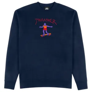 Thrasher - Gonz Crewneck (Navy)