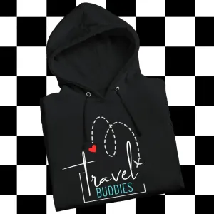 Travel Buddies Unisex Hoodies for Kids and Adults